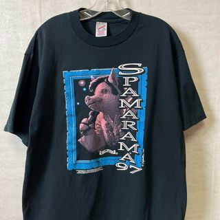 ビンテージ　90Ｓ　パロデイＴシャツ　スパムポーク　アニマル　エルビス　メンズ(Tシャツ/カットソー(半袖/袖なし))