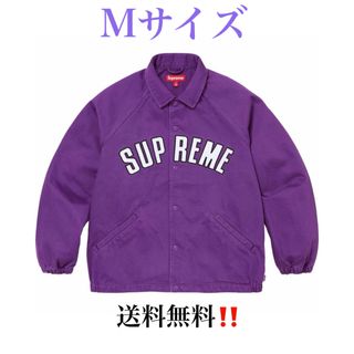 シュプリーム(Supreme)のシュプリーム ARC デニム コーチ ジャケット パープル Mサイズ(その他)