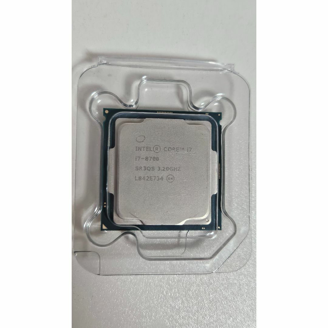 CPU intel Core i7-8700 スマホ/家電/カメラのPC/タブレット(PCパーツ)の商品写真