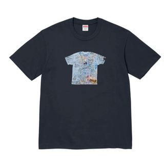 Supreme - supreme first tee navy xl