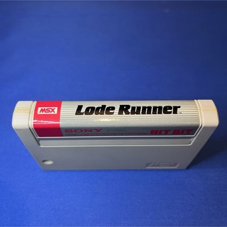 ソニー(SONY)のMSXソフト　Lode Runner 　ロードランナー(PCゲームソフト)