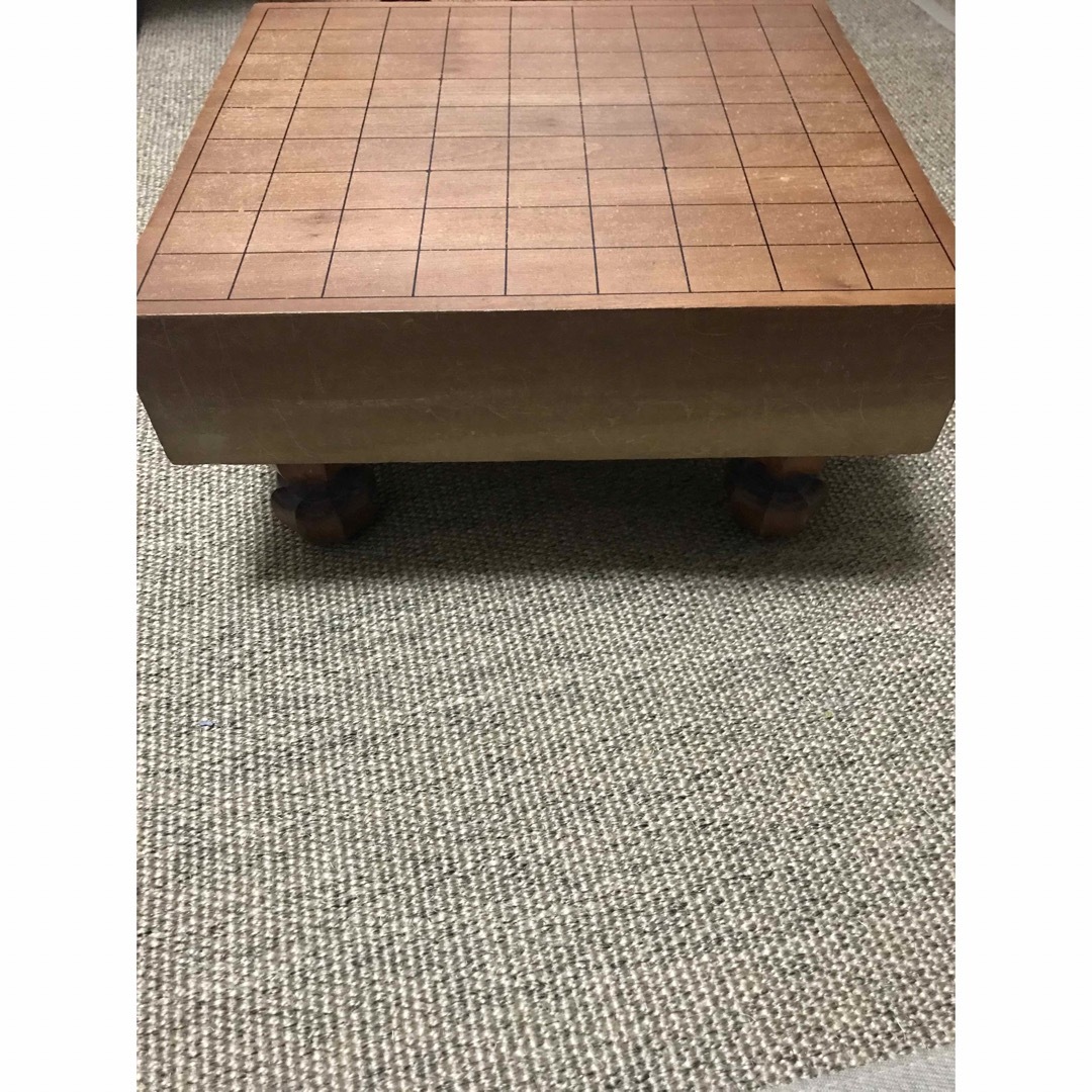 将棋盤　脚付き エンタメ/ホビーのテーブルゲーム/ホビー(囲碁/将棋)の商品写真