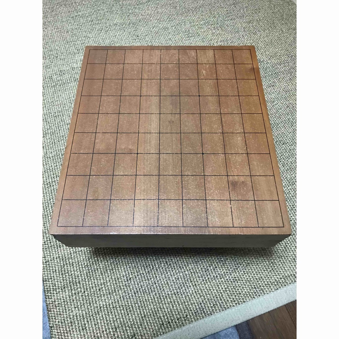 将棋盤　脚付き エンタメ/ホビーのテーブルゲーム/ホビー(囲碁/将棋)の商品写真