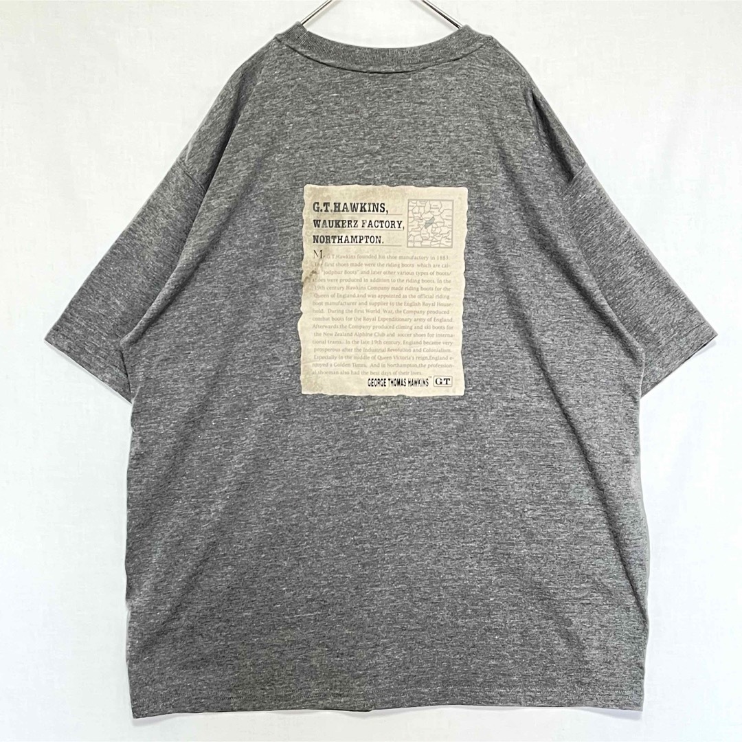 G.T. HAWKINS(ジーティーホーキンス)のG.T.HAWKINS プリント 半袖 Tシャツ 刺繍ロゴ Lサイズ メンズのトップス(Tシャツ/カットソー(半袖/袖なし))の商品写真