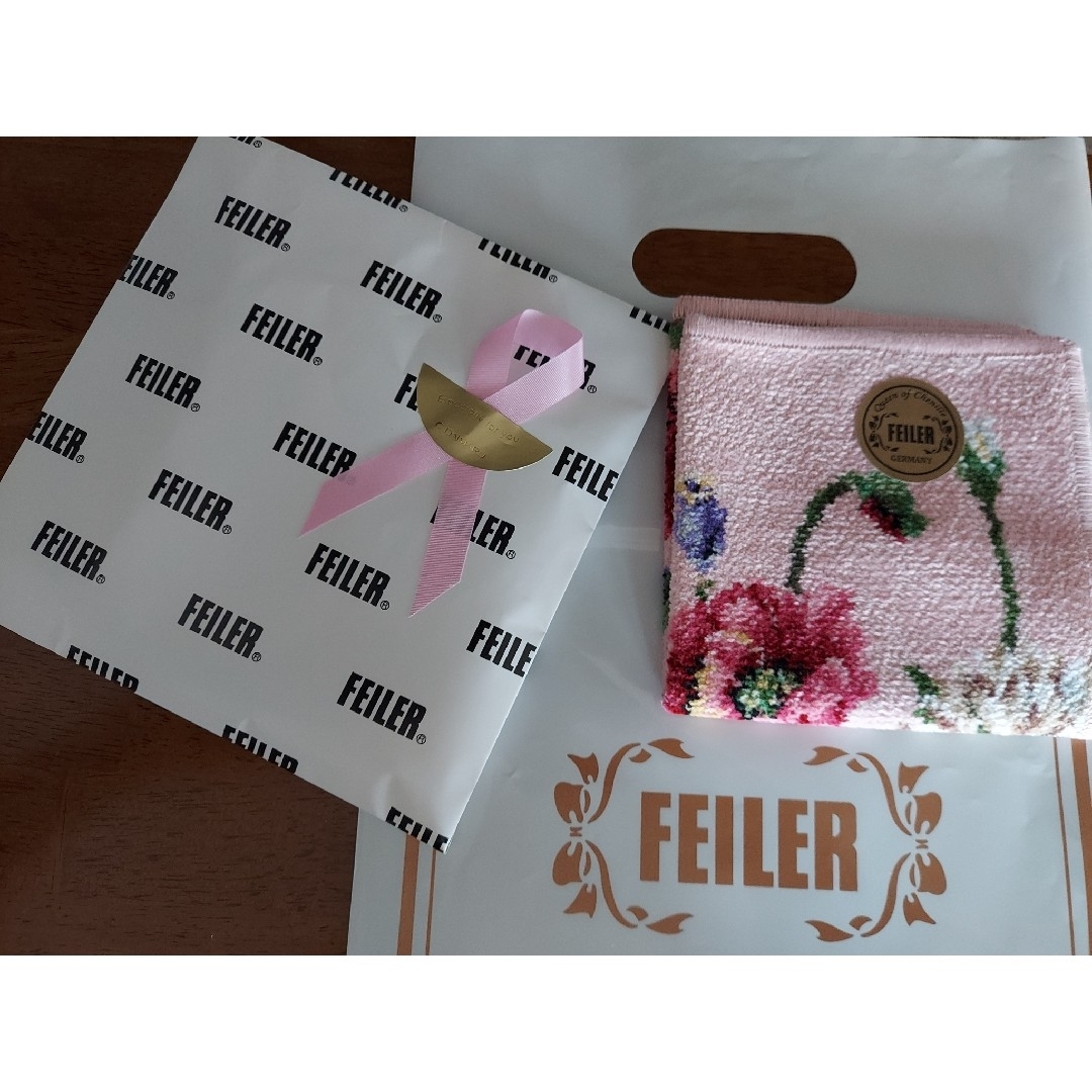 FEILER(フェイラー)の新品　FEILER  フェイラー　ハンカチ レディースのファッション小物(ハンカチ)の商品写真