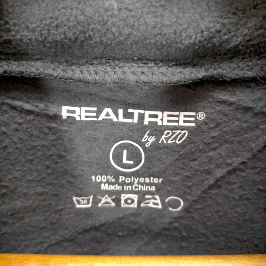 USED古着(ユーズドフルギ) REAL TREE ジップフリース メンズ メンズのトップス(スウェット)の商品写真