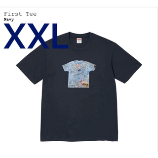 シュプリーム(Supreme)のSupreme 30th Anniversary First Tee "Navy(Tシャツ/カットソー(半袖/袖なし))