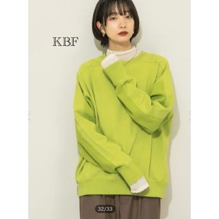 KBF リバーススリーブスウェット