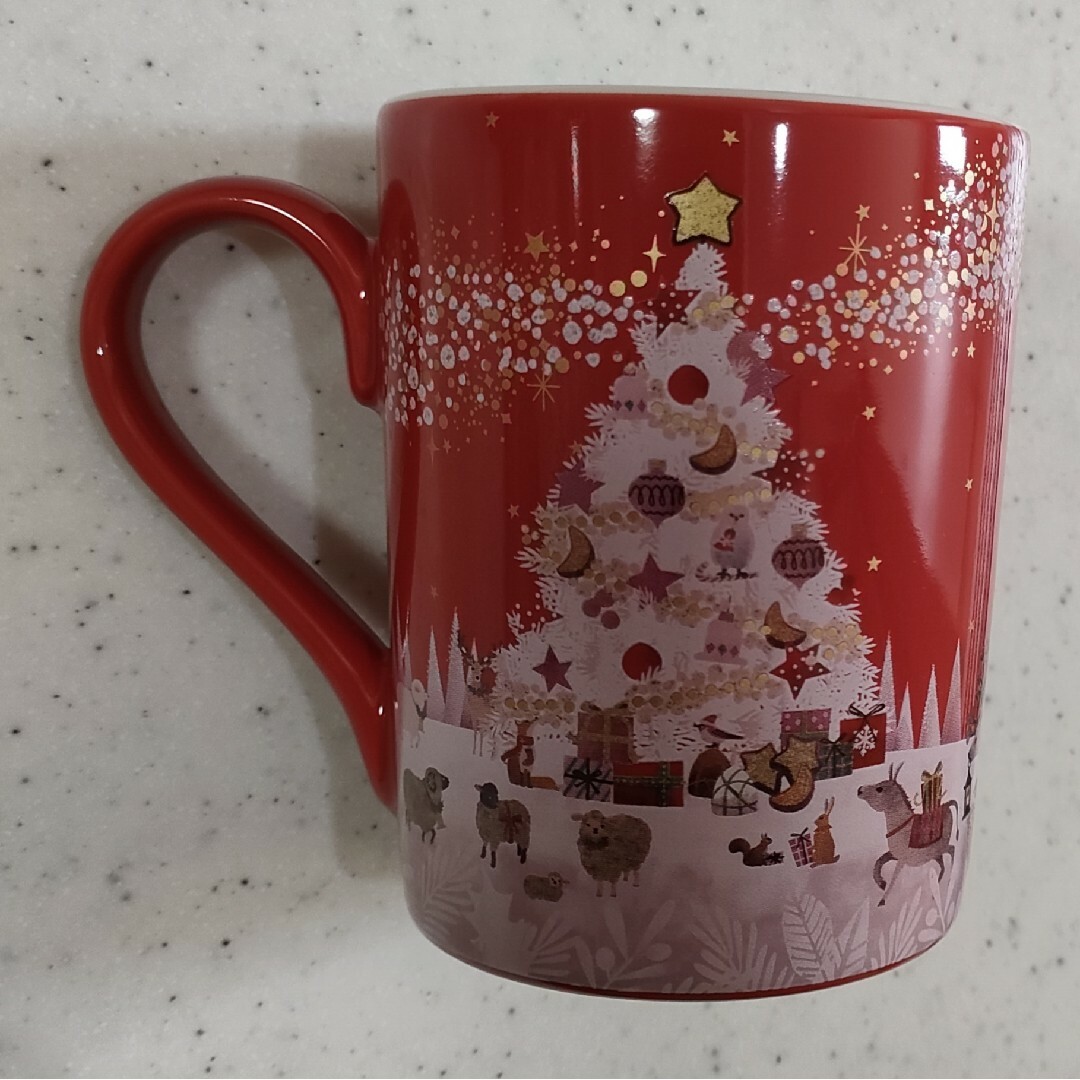 GODIVA(ゴディバ)のゴディバ　2023 クリスマス　オリジナルマグカップ インテリア/住まい/日用品のキッチン/食器(食器)の商品写真
