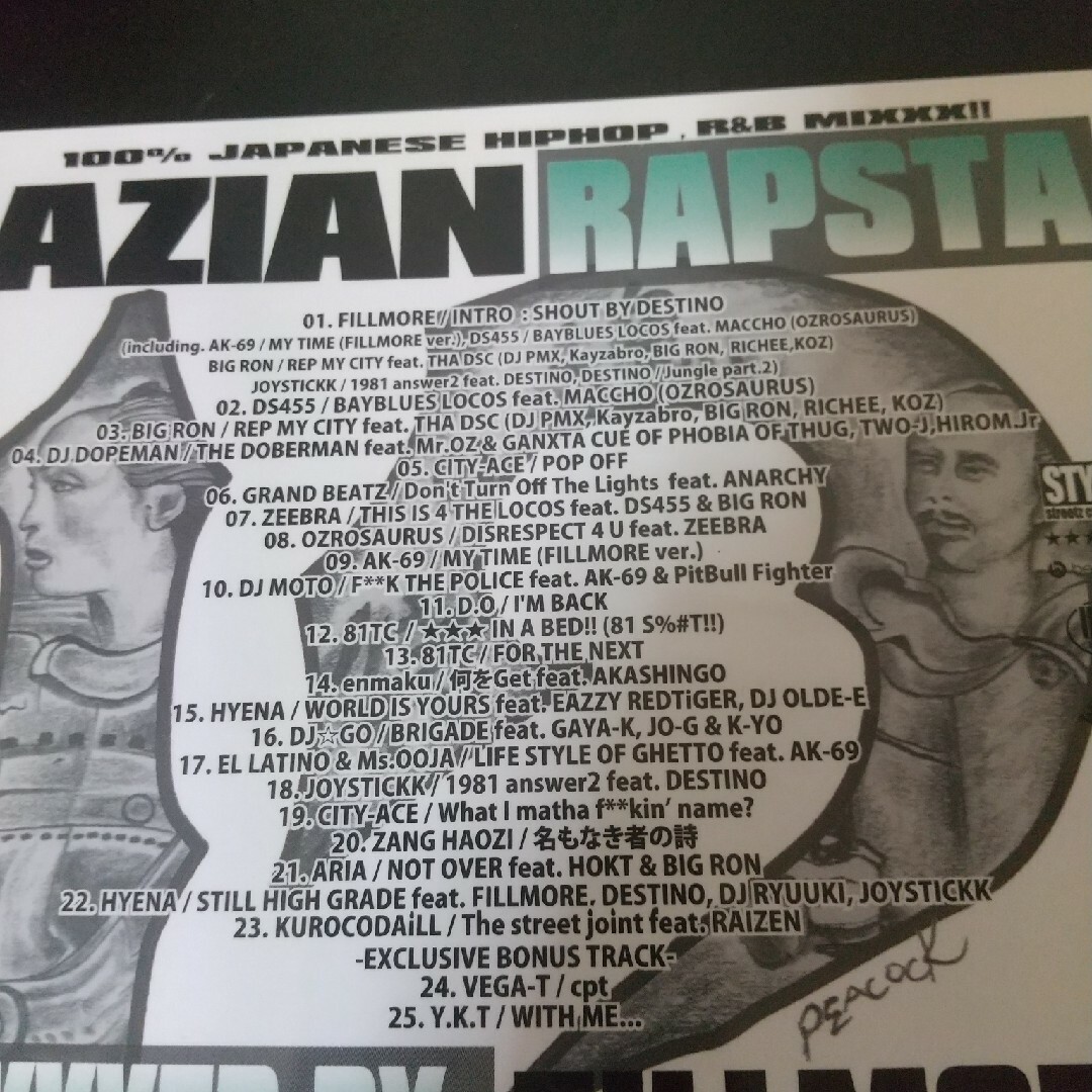 DJ FILLMORE『AZIAN RAPSTA-THE FINAL-』D.O エンタメ/ホビーのCD(ヒップホップ/ラップ)の商品写真