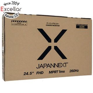 ジャパンネクスト(JAPANNEXT)のJAPANNEXT　24.5型 ゲーミングモニター　JN-V245FHDR260-W　ホワイト(PC周辺機器)