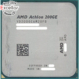 エーエムディー(AMD)のAMD Athlon 200GE　3.2GHz Socket AM4　YD200GC6M2OFB(PCパーツ)
