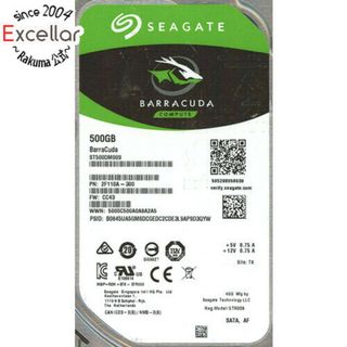 シーゲイト(SEAGATE)のSEAGATE製HDD　ST500DM009　500GB SATA600 7200　3000～4000時間以内(PC周辺機器)