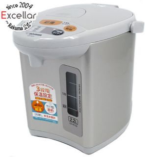 ゾウジルシ(象印)のZOJIRUSHI　マイコン沸とう電動ポット 2.2L　CD-WY22-HA　グレー(電気ケトル)