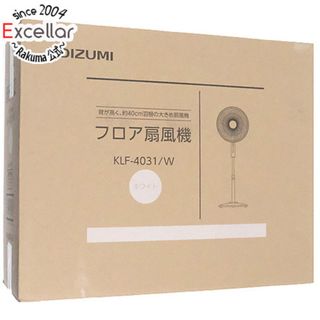 コイズミ(KOIZUMI)のKOIZUMI　リビング扇風機　KLF-4031/W　ホワイト(扇風機)