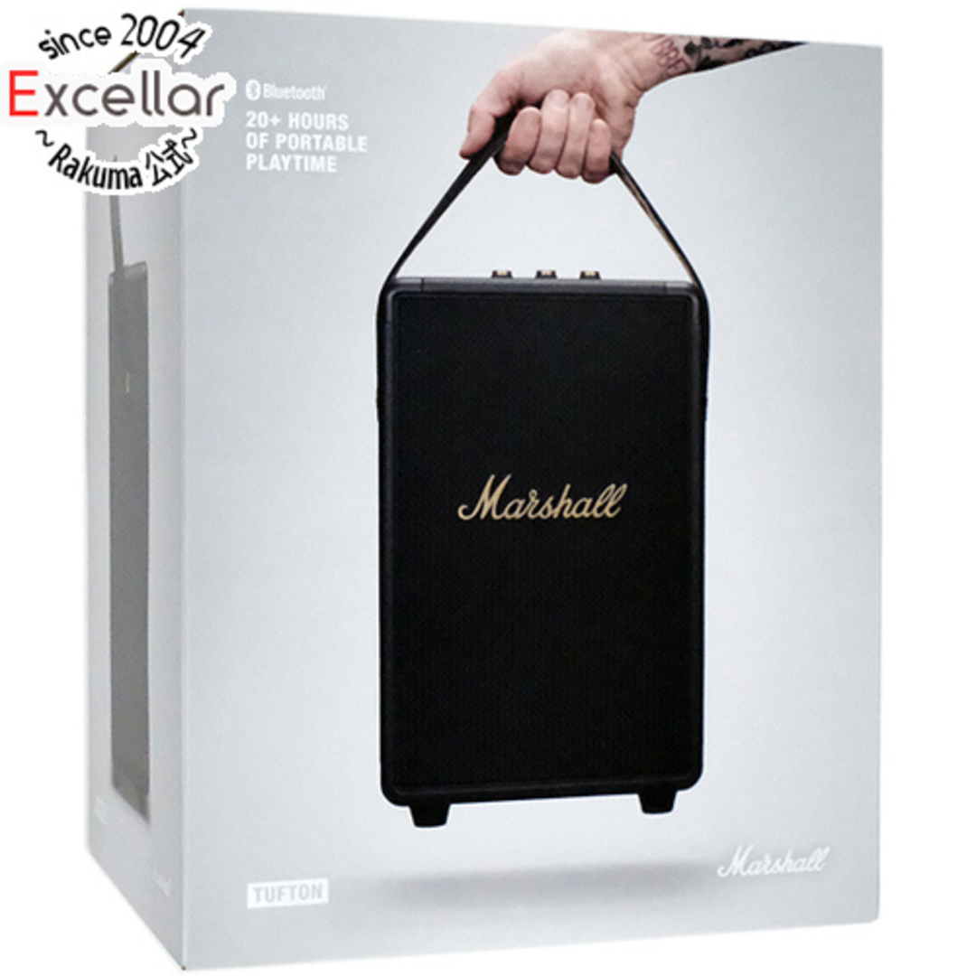 FRANKLIN&MARSHALL(フランクリンアンドマーシャル)のMarshall　ワイヤレススピーカー　TUFTON　Black and Brass　未使用 スマホ/家電/カメラのオーディオ機器(スピーカー)の商品写真