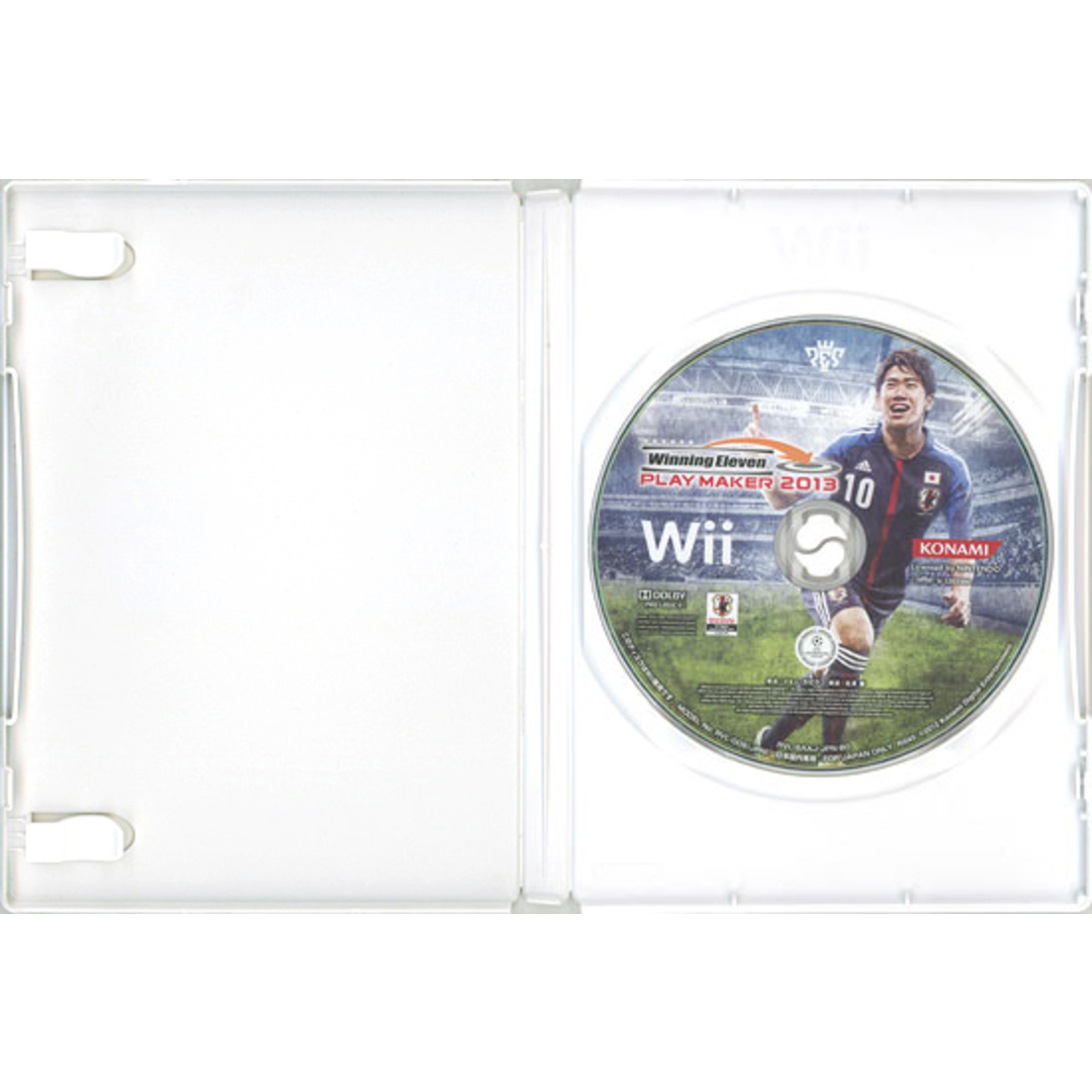 Wii(ウィー)のウイニングイレブン プレーメーカー 2013　Wii　説明書なし エンタメ/ホビーのゲームソフト/ゲーム機本体(家庭用ゲームソフト)の商品写真