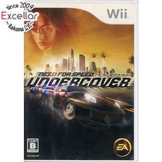 ウィー(Wii)のニード・フォー・スピード アンダーカバー　Wii　説明書なし・ディスク傷(家庭用ゲームソフト)