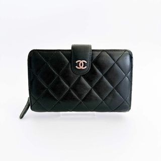 シャネル(CHANEL)のシャネル マトラッセ 二つ折り財布 レザー レディース 14569421(財布)