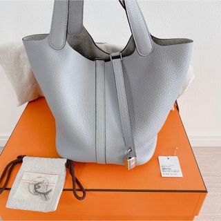 エルメス(Hermes)の本日限定値下げ★エルメス ピコタンロック MM ブルーグラシエ(ハンドバッグ)