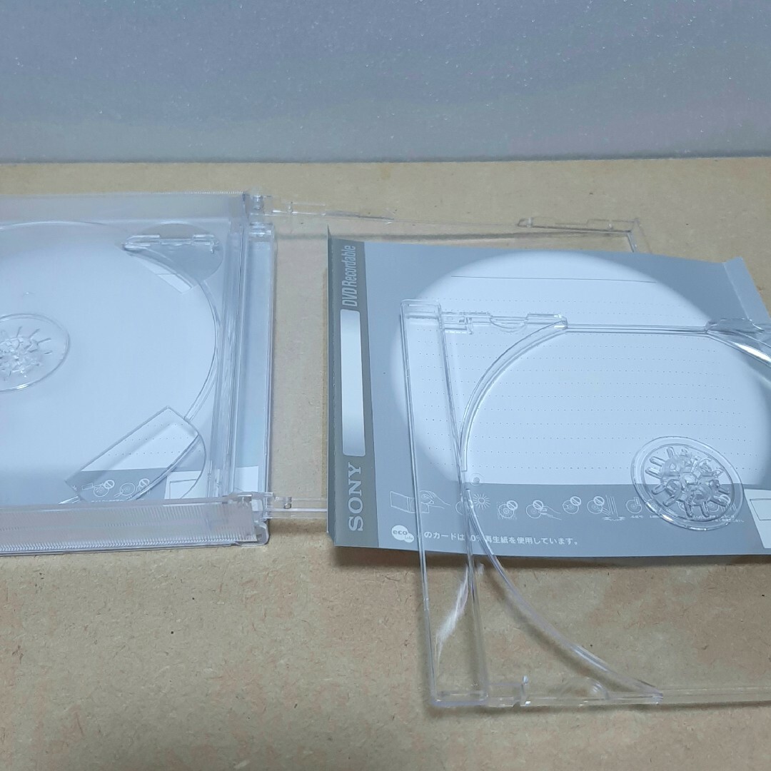 CD空ケース 3枚収納タイプ 1枚セット 【未使用】(R02) エンタメ/ホビーのCD(その他)の商品写真