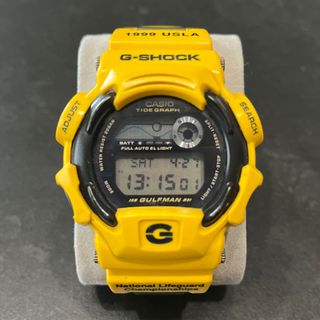 ジーショック(G-SHOCK)のG-SHOCK DW-9700ULタフソーラー ガルフマン イエロー 限定(腕時計(デジタル))