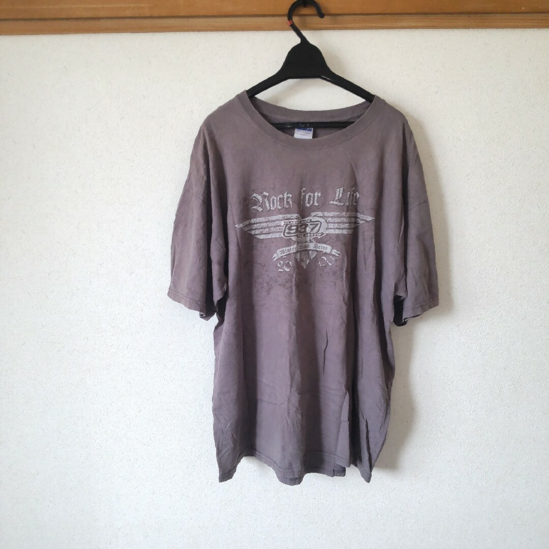 シャツ古着オーバー海外製 メンズのトップス(Tシャツ/カットソー(半袖/袖なし))の商品写真