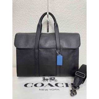 COACH - 【未使用級】 定価7.9万　コーチ メンテ済み　ビジネス　レザー　バッグ　276