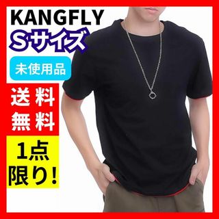 【送料無料】KANGFLY★Tシャツ メンズ 半袖 吸汗 綿100%Ｓシャツ(Tシャツ/カットソー(半袖/袖なし))