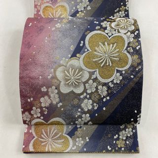 袋帯 美品 秀品 六通 正絹 【中古】(帯)