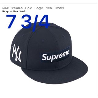 シュプリーム(Supreme)のSupreme MLB Teams Box Logo New Era "Navy(キャップ)