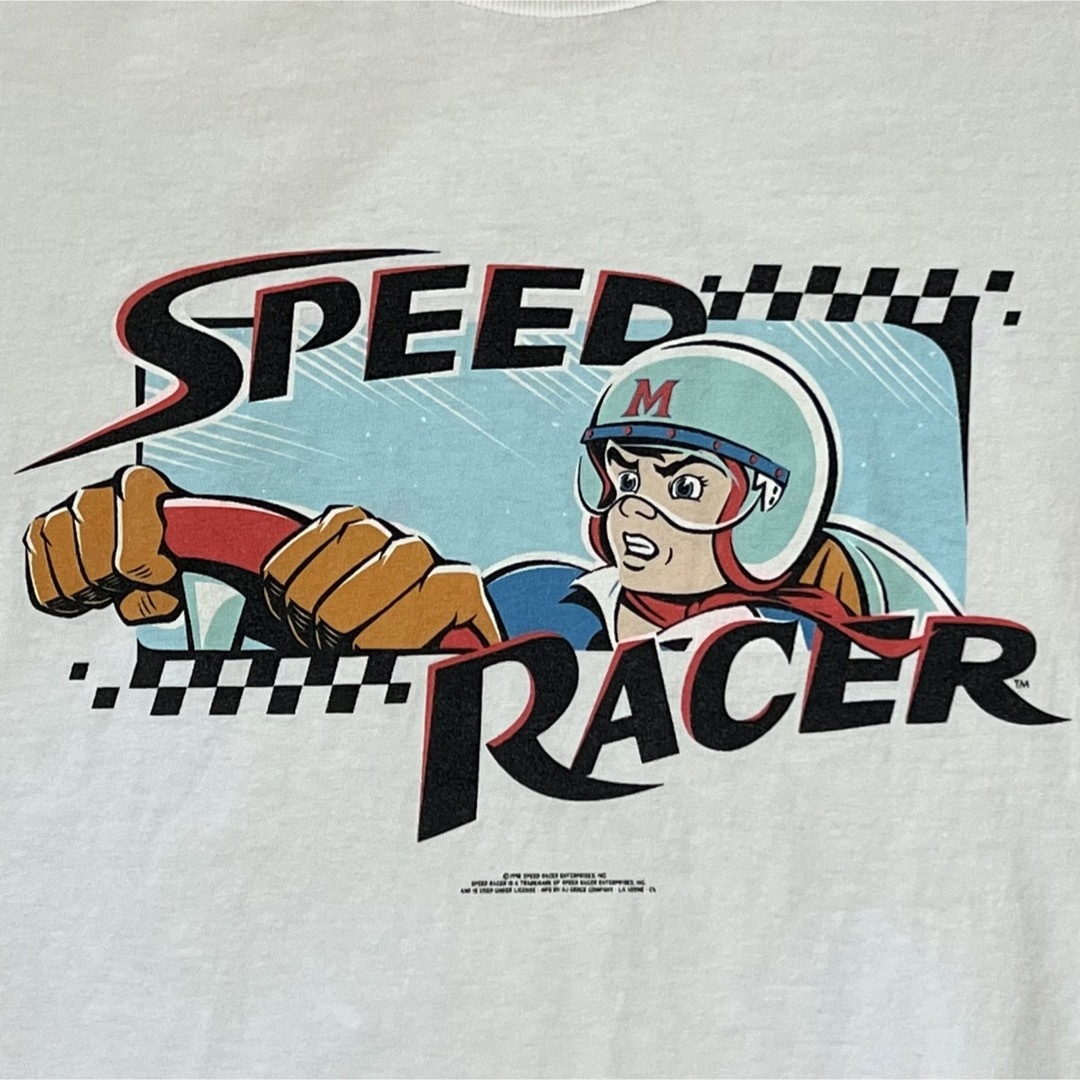 TV&MOVIE(ティービーアンドムービー)の激レア両面プリント スピードレーサー Tシャツ SPEED RACER メンズのトップス(Tシャツ/カットソー(半袖/袖なし))の商品写真