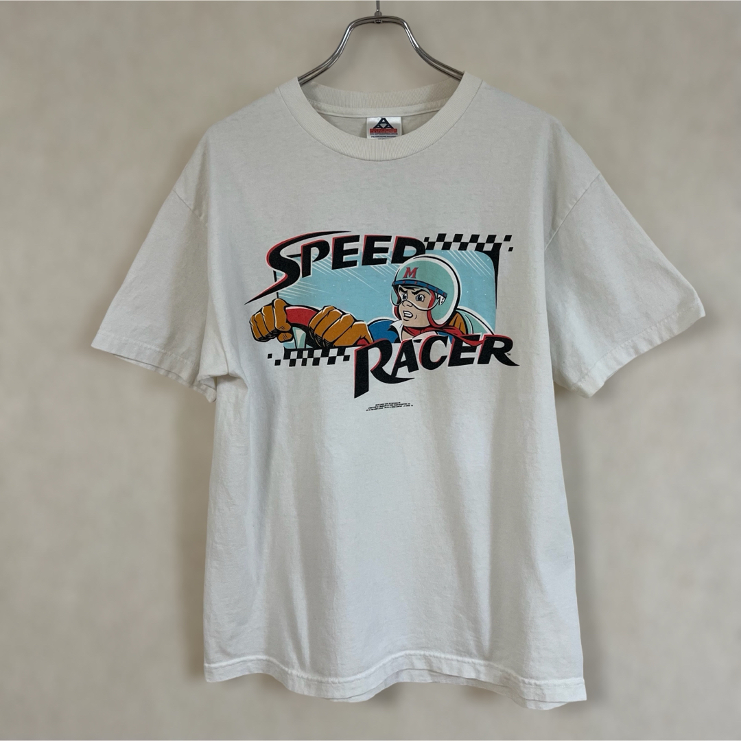 TV&MOVIE(ティービーアンドムービー)の激レア両面プリント スピードレーサー Tシャツ SPEED RACER メンズのトップス(Tシャツ/カットソー(半袖/袖なし))の商品写真