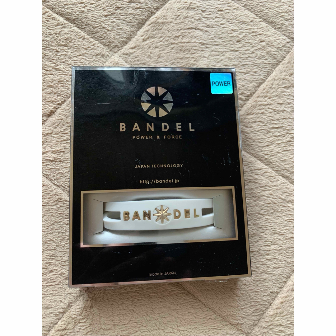 BANDEL(バンデル)のバンデル ブレスレット Metal Bracelet White×Gold S メンズのアクセサリー(ブレスレット)の商品写真