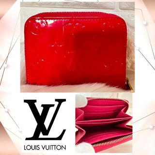 ルイヴィトン(LOUIS VUITTON)のルイヴィトン コインパース ヴェルニ ジッピー スリーズ 財布 ピンク(財布)