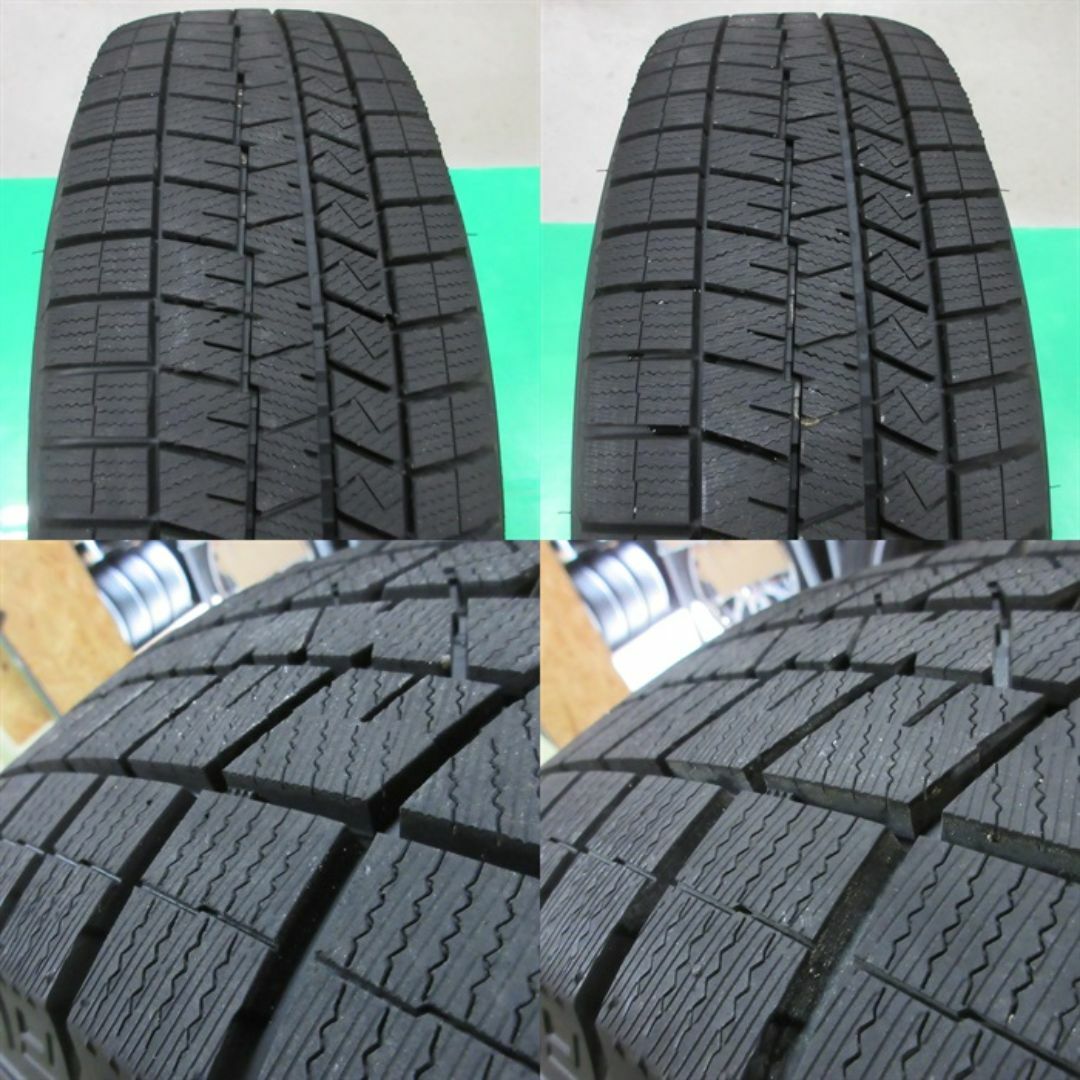 DUNLOP(ダンロップ)のハリアー 225/65R17 2022年超バリ山スタッドレス エクストレイル 自動車/バイクの自動車(タイヤ・ホイールセット)の商品写真