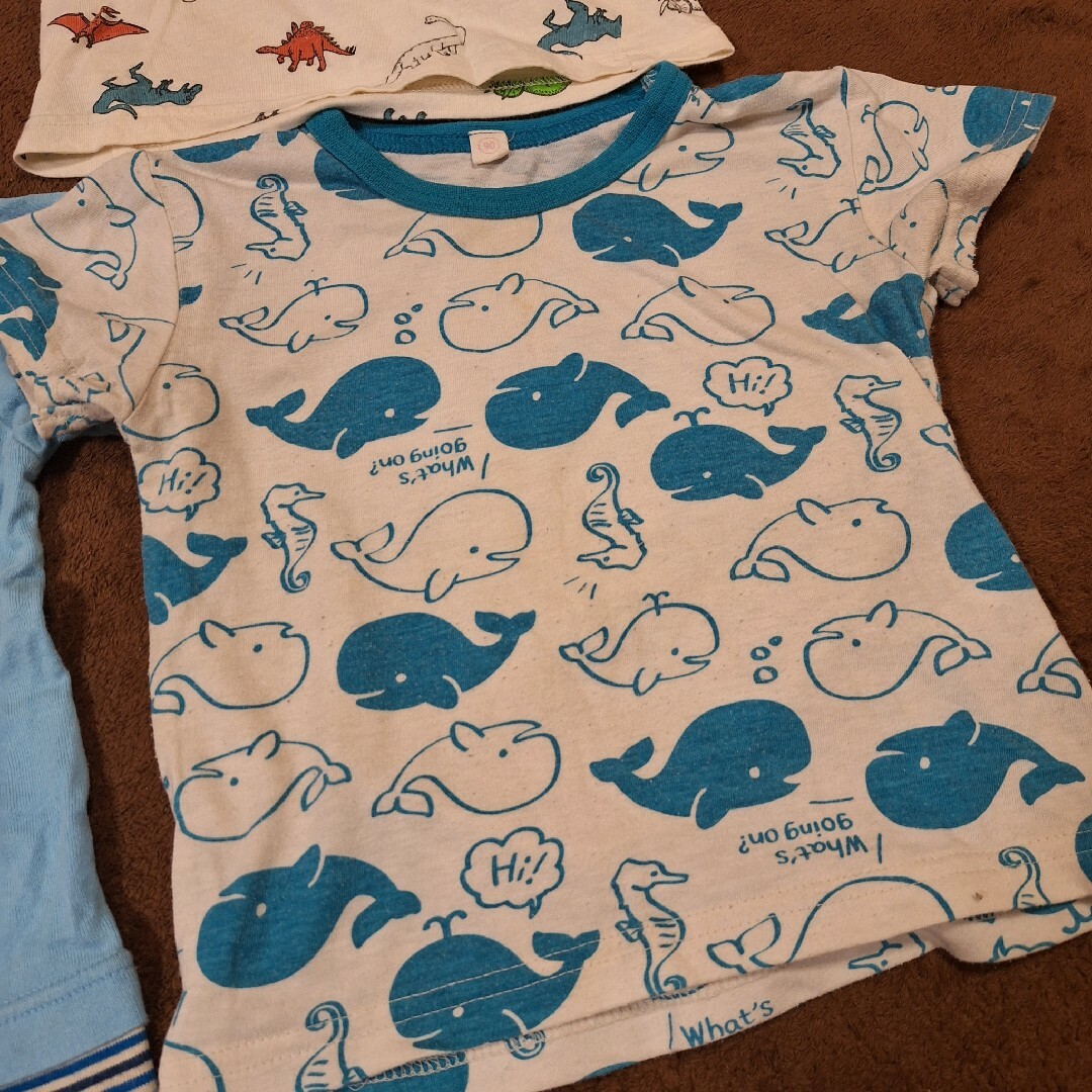 西松屋(ニシマツヤ)のトップス Tシャツ 80cm 80 90cm 90 ベビー 半袖 夏 西松屋 キッズ/ベビー/マタニティのキッズ服男の子用(90cm~)(Tシャツ/カットソー)の商品写真