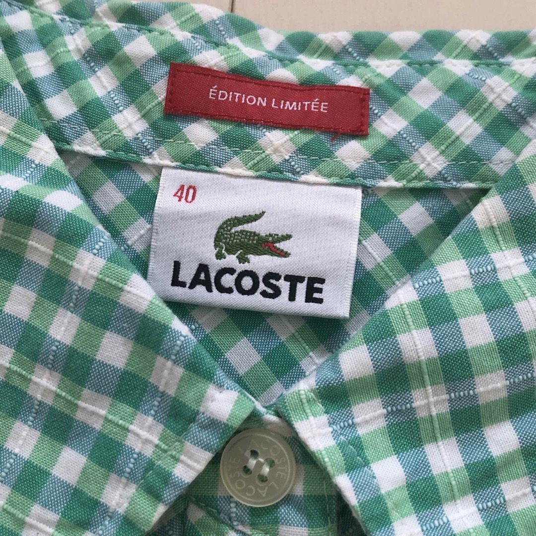 LACOSTE(ラコステ)のラコステブラウス　レディース レディースのトップス(シャツ/ブラウス(半袖/袖なし))の商品写真