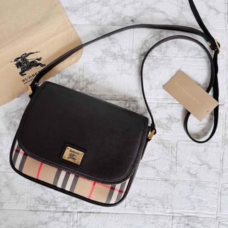 BURBERRY - 【美品】　希少　バーバリーズ　ショルダーバッグ　ノバチェック　シャドーホース