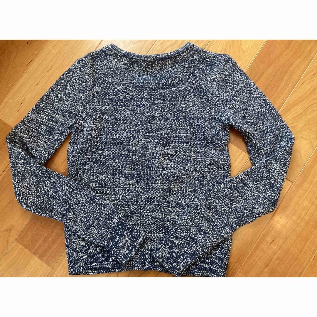 GAP Kids(ギャップキッズ)のギャップキッズ　gap ブルゾン ニット ジップアップ ジャケット 140cm キッズ/ベビー/マタニティのキッズ服女の子用(90cm~)(ドレス/フォーマル)の商品写真