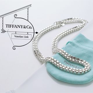 ティファニー(Tiffany & Co.)の美品 ティファニー ベネチアンリンク 925 ロング 90cm ネックレス(ネックレス)