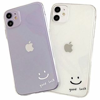 【特価商品】【LuceTerra】iPhoneケース スマイル ニコちゃん クリ(その他)