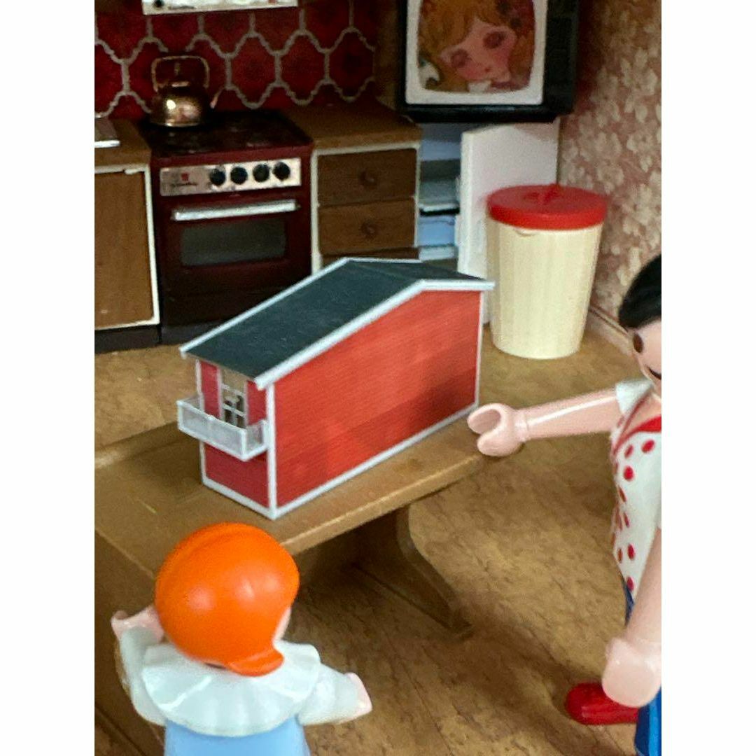 ミニチュア　ミニミニドールハウス　プレイモービル　lundby ドールハウスに エンタメ/ホビーのフィギュア(その他)の商品写真