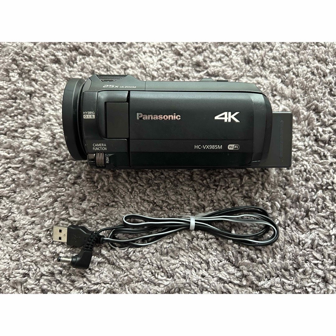 Panasonic(パナソニック)の【HC-VX985M】4K Panasonicビデオカメラ スマホ/家電/カメラのカメラ(ビデオカメラ)の商品写真