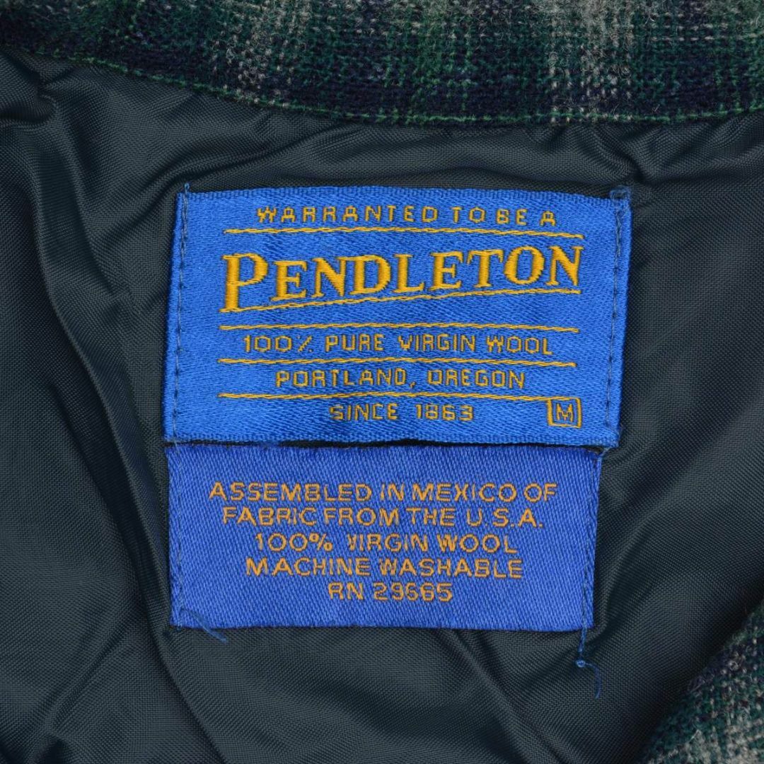 PENDLETON(ペンドルトン)の【PENDLETON】90s BOARD ウールチェック長袖シャツ メンズのトップス(シャツ)の商品写真