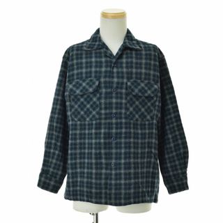 ペンドルトン(PENDLETON)の【PENDLETON】90s BOARD ウールチェック長袖シャツ(シャツ)