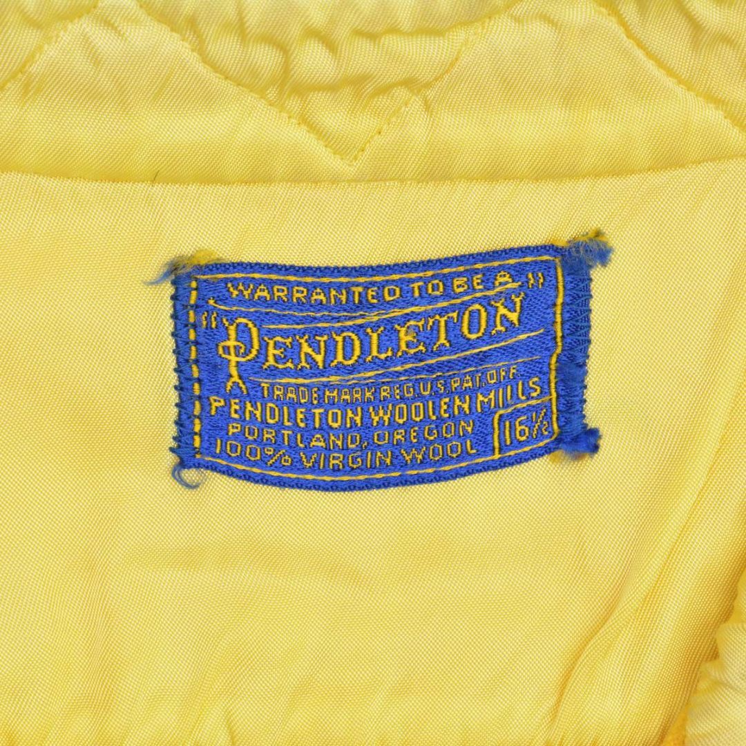 PENDLETON - 【PENDLETON】50s ウール 無地長袖シャツの通販 by PENDLETON - 【PENDLETON】50s ウール 無地長袖シャツの通販 by