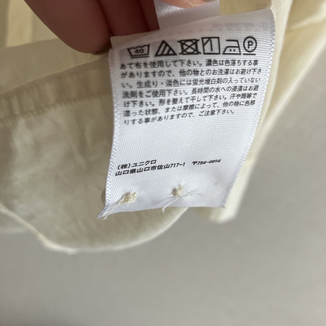 UNIQLO(ユニクロ)のユニクロU シースルーシャツ レディースのトップス(シャツ/ブラウス(長袖/七分))の商品写真