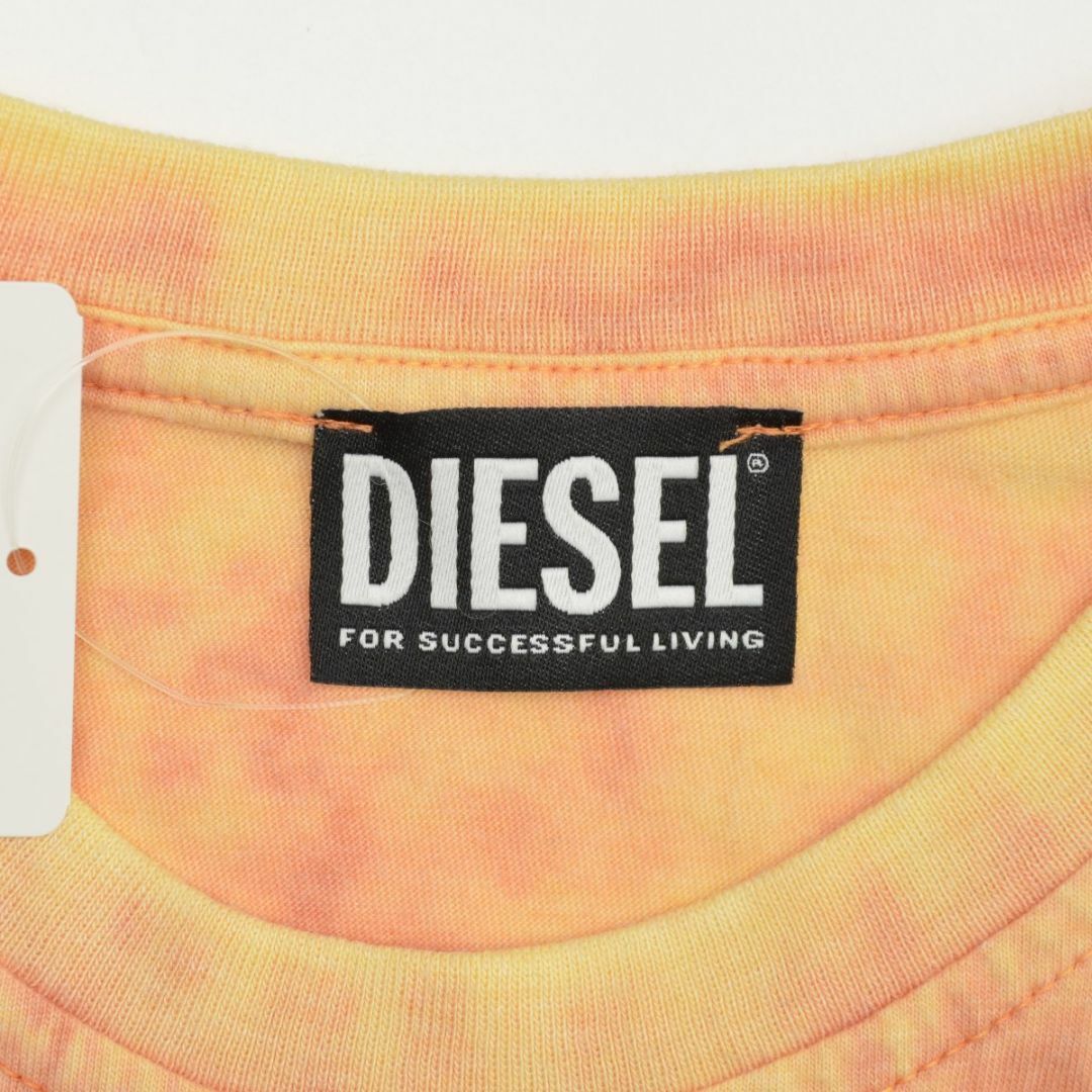 DIESEL(ディーゼル)の【DIESEL】ピグメント加工 オーバルロゴ半袖Tシャツ レディースのトップス(Tシャツ(半袖/袖なし))の商品写真