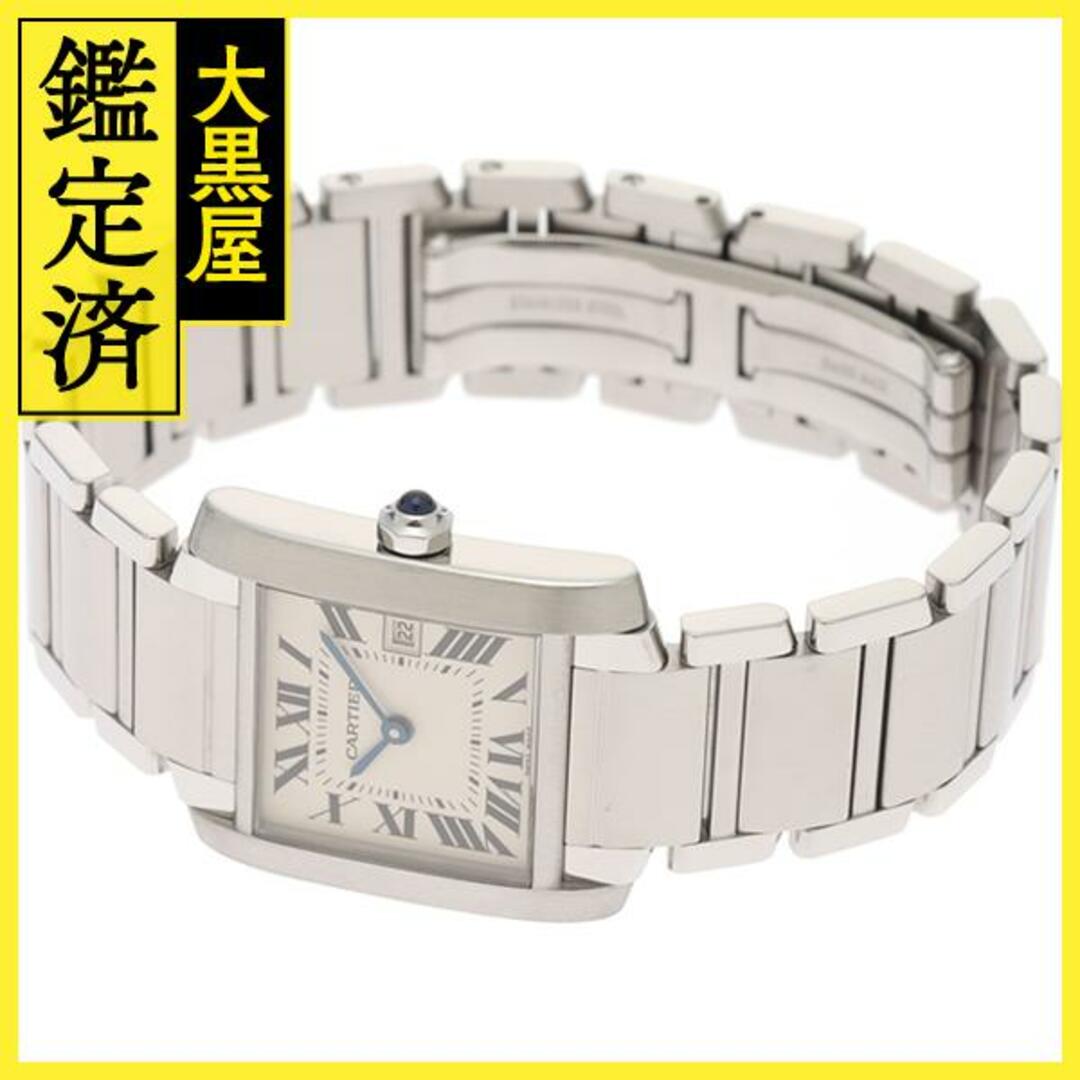 Cartier(カルティエ)のカルティエ タンクフランセーズMM W51011Q3 【472】 レディースのファッション小物(腕時計)の商品写真